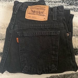 Black Vintage Levi's